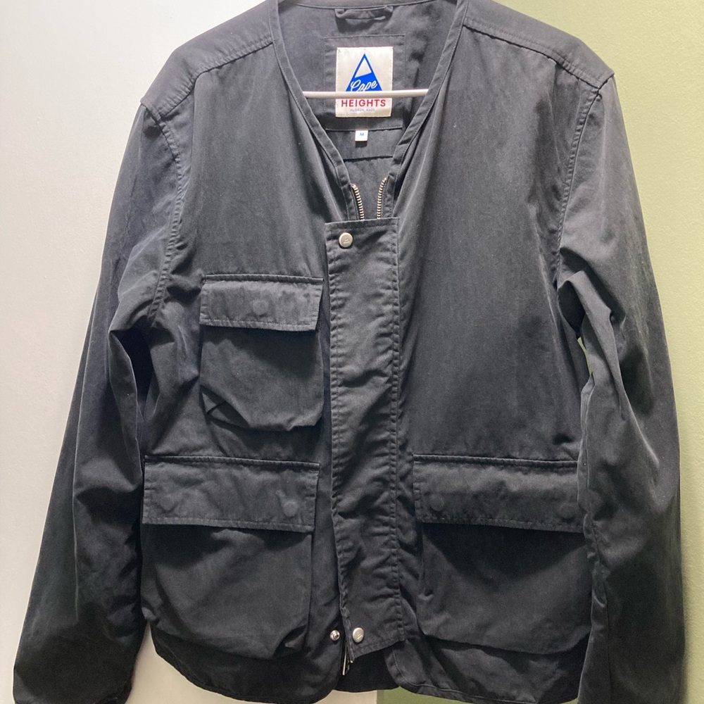 Men's Black Military Field Jacket